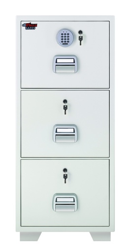 [ES1SF11] Fire Resistant File Cabinet 3D | KGS | SF680-3EKK