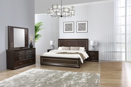 [TI2KBRS29] King Bedroom Set 5 PC | Trento