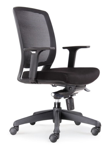 [BO1MBC02] Mid Back Chair | Mesh | Black | 220