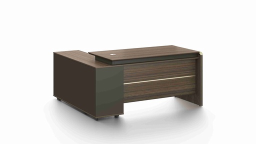 [DS1OPD21] Office Desk 1600 | 2D | L-Shape | London I