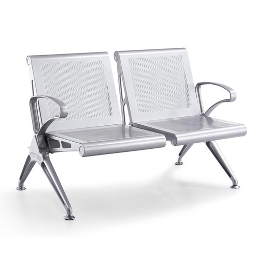 [GY1LC01] Steel Public Seating | 2 Seater
