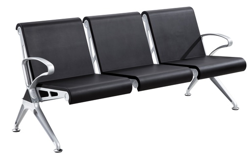 [GY1LC12] Steel Public Seating | 3 Seater 