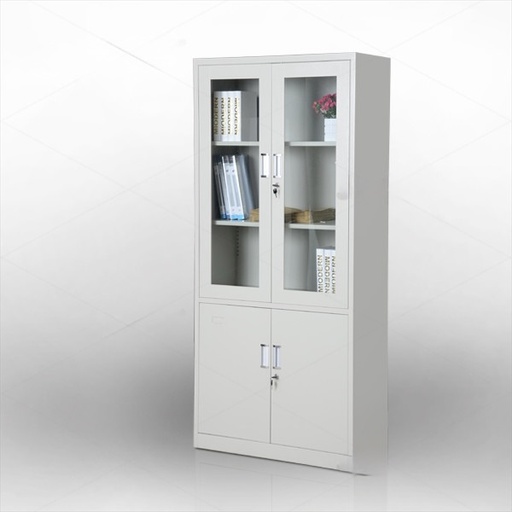 [JH1STC03] Steel & Glass Swing Door Cabinet | 4S | SWGST