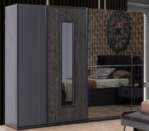 [AP2WR6D05] Wardrobe 6 Doors | Lucas