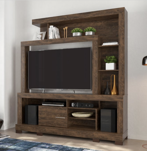 [LBZ2MTU09] Entertainment Center | TV 55" | Cocoa | Ipanema