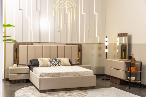[LD2KBRS34] King Bedroom Set 5 PC | Grace