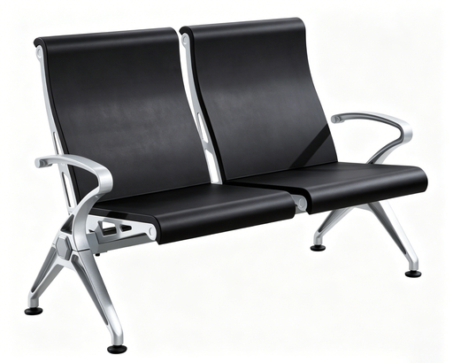[GY1LC05] Alu-Aloy/PU-L Public Seating | 2 Seater 