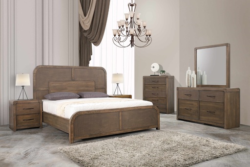[TI2QBRS06] Queen Bedroom Set | Zion