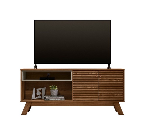 [LBZ2STU06] Rack | TV 60" | Brown/OffWhite | Camboriu