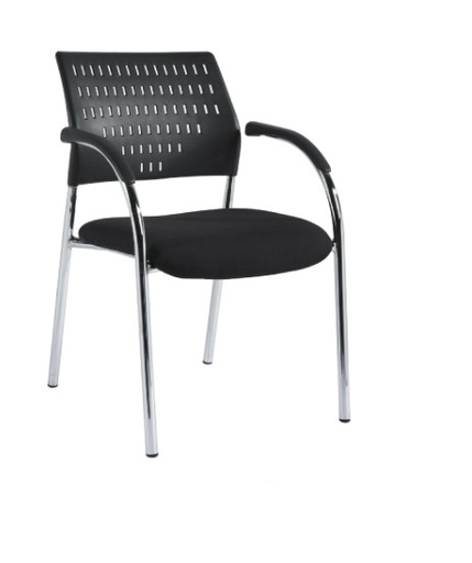 [ZT1VAC15] Visitor Armchair | Black | 3078B