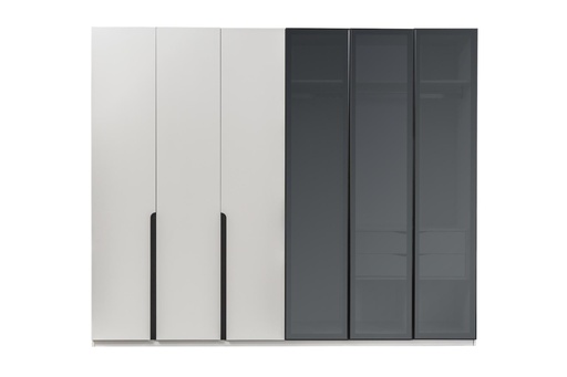 [LD2WR6D22] Wardrobe 6 Doors | Soho 