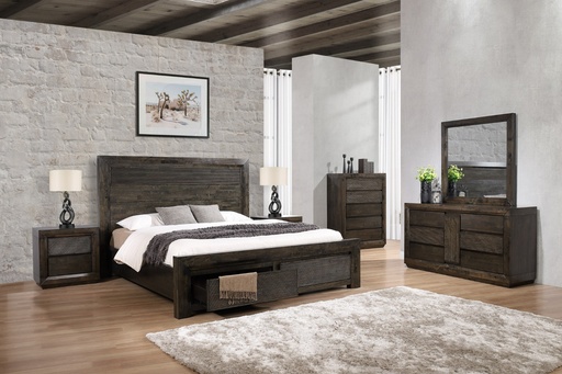 [TI2KBRS42] King Bedroom Set 5 PC | Winkie