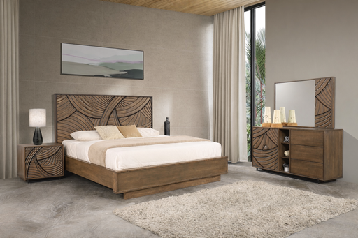 [TI2KBRS52] King Bedroom Set 5 PC | Flore