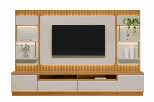 [LBZ2LTU18] Home Theater | TV 75" | Tauari/OffWhite | Sao Paulo
