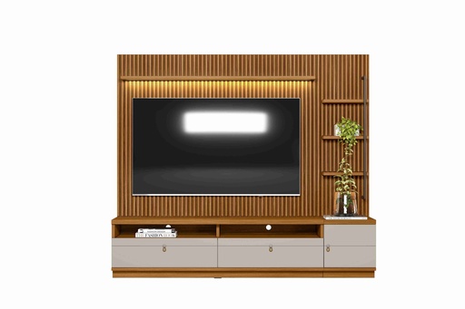 [LBZ2LTU20] Home Theater | TV 75" | Nature/OffWhite | Ouro Preto (II)