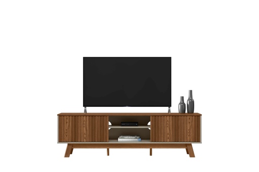 [LBZ2STU17] Rack | TV 70" | Brown/OffWhite | Sao Francisco
