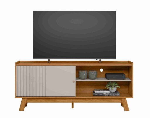 [LBZ2STU24] Rack | TV 65" | Nature/OffWhite | Aurum