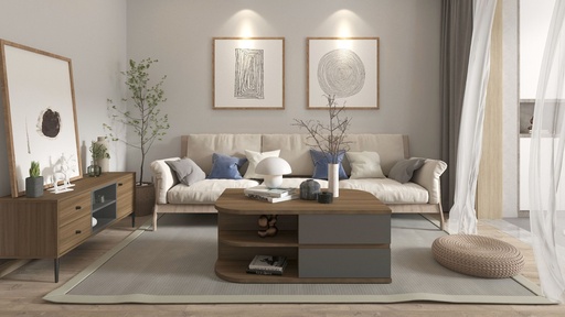 [KN2CT88] Cocktail Table | 01