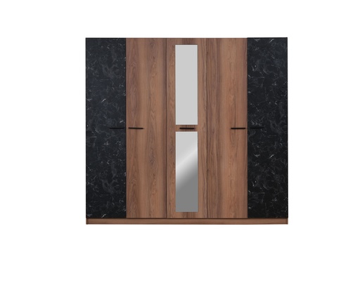 [AP2WR5D05] Wardrobe 5 Doors | Vanezia Lotus | Kayna