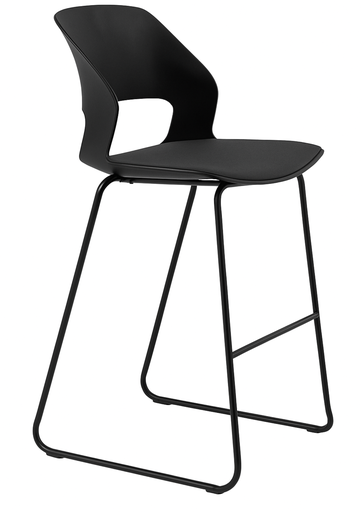 [RB1STL08] High Stool with Back Rest | 036