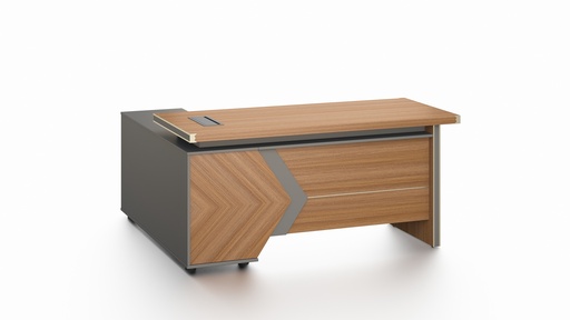 [DS1MGD24] Managerial Office Desk 1600 + Return | L/R | San Francisco