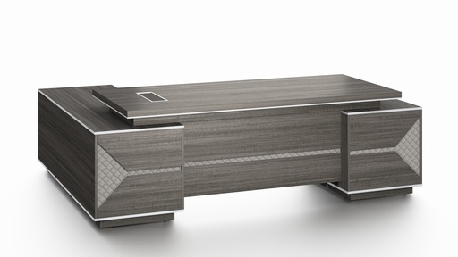 [DS1EXD09] Executive Office Desk 2400 + Return | L/R | Lisbon