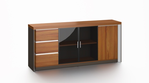 [DS1CAB74] Executive Credenza 2000 | Elm | Boston