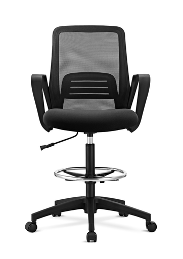 [ST1STL04] Mid Back Teller Stool | Mesh | 299