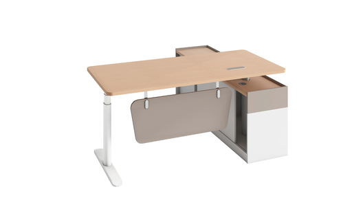 [MH1MGD18] Managerial Office Desk 1800 | Left | Electric (63-126 cm) | Seattle