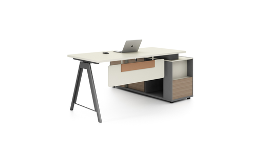 [MH1MGD33] Managerial Office Desk 1600 | Right | Malmo