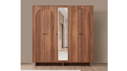 [AP2WR5D11] Wardrobe 5 Doors | Artwin