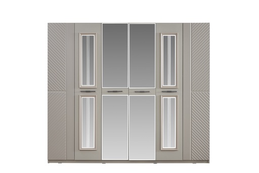 [AP2WR6D31] Wardrobe 6 Doors | Luna