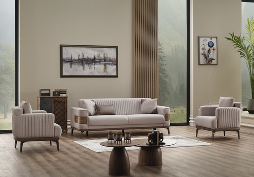 Sofa Set 3+2+1 | New Wood