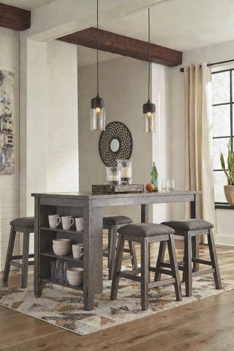 [AY2DRS07] Dining Room Set 4P | Caitbrook