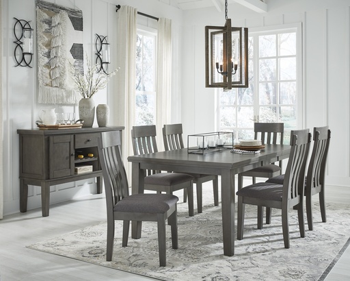 [AY2DTS11] Dining Table Set 6 Chairs | Hallanden