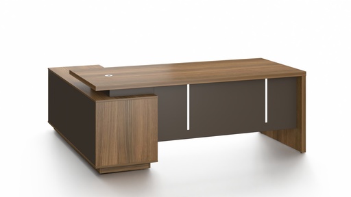 [DS1MGD49] Managerial Office Desk 1800 + Return | L/R | Medina (NEW)