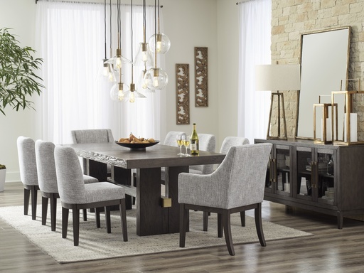 [AY2DRS04] Dining Room Set 8P | Burkhaus