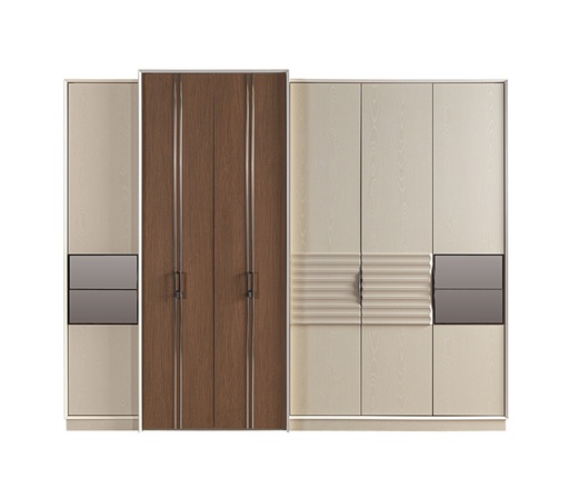 [TK2WR6D33] Wardrobe 6 Doors | Golge