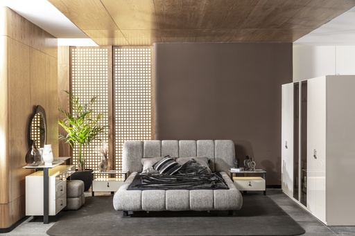 [SA2KBRS68] King Bedroom Set 6 PC | Hera