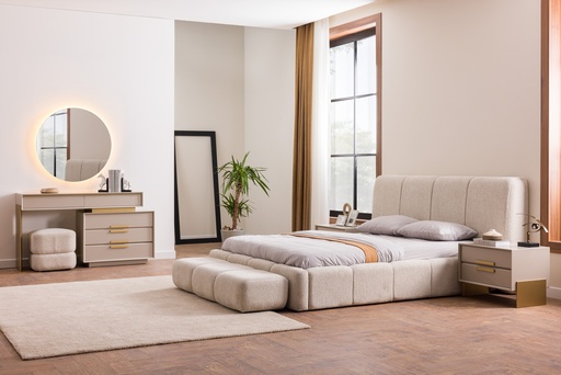 [SA2KBRS69] King Bedroom Set 7 PC | Gala